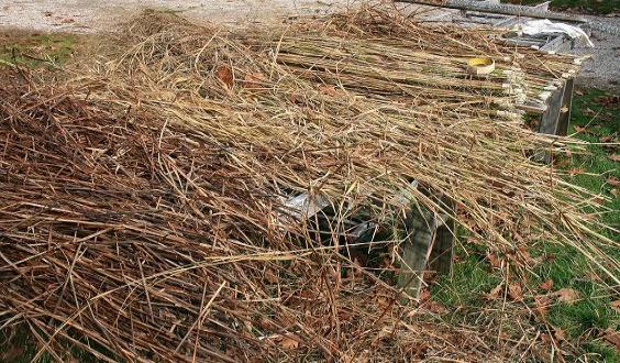 Materials needed to make the blind-